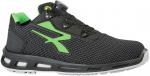 black / green