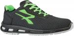 black / green