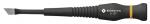 Preview: The image shows a tool scraper with a flat, sharp end. The handle is black with a non-slip texture and a yellow decorative line. It has an ergonomic shape for better grip.