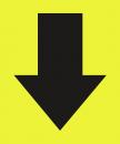 Preview: The image shows a large, black arrow pointing downward on a brightly yellow background. The contrast emphasizes the direction of the arrow.