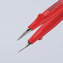 Preview: The image shows a specially shaped pliers with a red handle. The pliers have two long, pointed ends suitable for gripping and holding objects.
