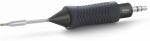 Preview: The image shows a black tool with a non-slip surface and a pointed end. A thin, flexible metal head protrudes from the side, suitable for precise tasks.