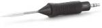 Preview: The image shows a screwdriver with an ergonomic, rubberized handle. The tip is metallic and long, the handle has grooves for better grip. It appears functional and precise.
