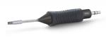 Preview: The image shows a screwdriver with a rubberized, non-slip handle. It has a long, spiraled blade and a flat attachment at the tip, which is well-suited for precision work.