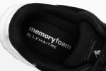 Preview: The image displays the insole of a shoe. The upper part is black with white text that reads 