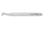 Preview: The image shows a slim, silver tool with a curved tip. It is made of metal, with the inscription 