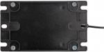 Preview: The image shows a black, rectangular plastic casing with screws, featuring a cable connection in one corner. It appears simple and functional.