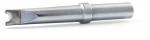 Preview: It is a metallic tool with a round handle and a narrow, serrated edge at one end. The surface is smooth and silvery, and the tool has a functional shape.