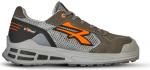 grey / orange