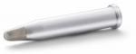 Preview: It is a long, slender, metallic object with a pointed tip. The rear part is wider and has a ring-shaped indentation. The surface is smooth and shiny.