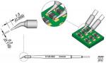 Preview: The image shows a technical illustration of a circuit board with several components. Individual parts are enlarged, and a tool is displayed in various views. Dimensions are provided.