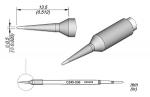 Preview: The image displays a sharp, cylindrical object with a narrow end. It has a thicker base and is likely a tool or a tip. Dimensions are shown in millimeters.