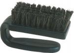Preview: The image shows a brush with a wide, flat handle. The bristles are short and dense, ideal for cleaning or scrubbing surfaces. The brush has a simple, practical shape.