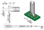 Preview: The image displays a technical drawing of a connector. At the top is the plug with dimensions, followed by a circuit board with components below. Measurements are provided in both mm and inches.