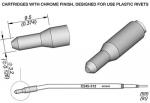 Preview: The image displays technical drawings of chrome coatings for special tools. Various views of an attachment designed for plastic rivets are depicted.