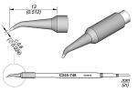 Preview: The image shows a technical drawing of a tool attachment with a pointed end, displayed in multiple perspectives. Dimensions are provided.