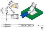 Preview: The image displays technical diagrams of a component with multiple views. Various dimensions are provided, and a part is highlighted in blue. It is a precise technical drawing.