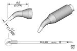 Preview: The image shows a technical drawing of a tool attachment with a sharp, curved shape. Dimensions in millimeters are provided, describing the dimensions of the attachment.