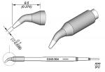 Preview: The image displays technical drawings of a tool with a narrow, curved tip and a cylindrical handle. Dimensions are also provided, both in millimeters and inches.