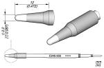 Preview: The image displays technical drawings of an object, likely a pen or tool. There are views from the side, top, and a detailed view. Dimensions are provided.