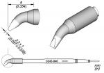 Preview: The image displays technical drawings of a tool from various perspectives. It features a round handle and a pointed, angled tip for precise applications. Dimensions are provided.