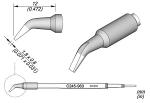 Preview: The image displays a technical drawing of a thin, curved instrument with a slender handle. Dimensions are provided that indicate the diameter and length of the tool.