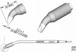 Preview: The image displays technical drawings of a narrow, curved tool with a pointed end. Dimensions are provided that describe the shape and size of the tool.
