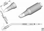Preview: The image displays technical drawings of a tool with a pointed end and a curved handle. Dimensions are noted. It has a cylindrical head and a precise cutting surface.