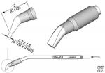 Preview: The image displays technical drawings of a narrow, angled instrument with a cylindrical handle. Dimensions are given in millimeters. Multiple views are shown.
