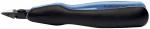 Preview: The image shows a black-blue pliers with an ergonomic handle. The handle contour is rounded, and the plier jaws are pointed and narrow. It appears handy and functional.