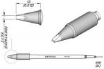 Preview: The image displays a technical drawing of a pen. Various views are shown: the tip, the side, and a detailed view. Dimensions are provided in mm and inches.