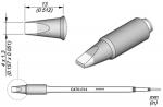 Preview: The image displays a technical drawing of a pen. The top shows the front and side of the pen, while the bottom shows the pen in a side view. Dimensions are provided.