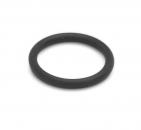 Preview: The image shows a thin black rubber or silicone ring. It has a continuous, round circumference and is lying on a light background. The ring appears simple and inconspicuous.