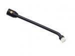 Preview: The image shows a long, slender black brush attachment with a curved end. The brush head is white and has fine bristles. At the top end, there is a yellow logo.