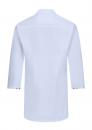 Preview: The image shows a white, long-sleeved shirt from the back. It features a classic collar and a straight cut. The sleeves end right at the wrist.
