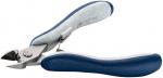 Preview: The image shows a special, handheld pliers with curved, blue rubber grips. The blade is sharp and allows for precise cutting. Ideal for small craft projects.