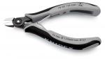 Preview: The image displays a classic combination pliers. It features ergonomic handles in black and gray plastic. The cutting edge is narrow and metallic, ideal for precise work.