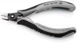 Preview: The image shows a pair of pliers with a black and gray plastic coating. The pliers have a narrow cutting edge and a lightweight, ergonomic shape for better grip.