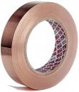 Preview: The image shows a roll of tape in a copper-colored shine. The roll has an inner diameter made of cardboard and is smooth. On the inside, various geometric patterns are depicted.