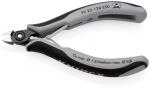 Preview: The image shows a black and gray electric cutting pliers. It features ergonomic handles and a serrated, sharp blade for precise cutting of cables and wires.