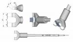 Preview: The image displays technical drawings of a tool, likely a ratchet head. Multiple perspectives and measurements are visible, depicting the shape and structure of the tool.