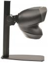 Preview: The image shows a black device on a stable stand. It has a curved shape that resembles a head, and is shown in a side view.