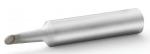 Preview: It is a silver, elongated pen with a sharp, rounded tip. The surface is smooth and shiny, and the pen has a firm, sturdy grip.