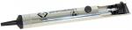 Preview: It is a silver precision pen with a black tip. The logo 