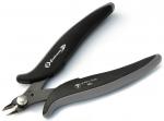 Preview: The image shows a combination pliers with black and gray, non-slip grips. The pliers have a sharp cutting edge and a joint in the middle to allow the opening movement.