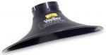 Preview: The image displays a black soldering iron tip with a wide, funnel-shaped opening. The Weller logo is visible at the top. The tip is used to enhance heat distribution.
