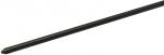 Preview: The image shows a long, slender, black screwdriver with a pointed tip. It has a straight shape and a simple, matte finish.