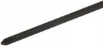 Preview: The image shows a long, black screwdriver with a cross-shaped tip. The shaft is straight and narrow, the tip is precisely shaped for Phillips screws.