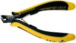 Preview: This is a pair of pliers with yellow rubber grips. The pliers have long, narrow jaws that are suitable for gripping and cutting. The manufacturer's name 