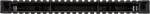 Preview: Das Bild zeigt ein längliches, schwarzes Objekt mit einer geriffelten Oberkante und zwei offenen Fächern in der Mitte. Die Struktur ist stabil und monochrom.
